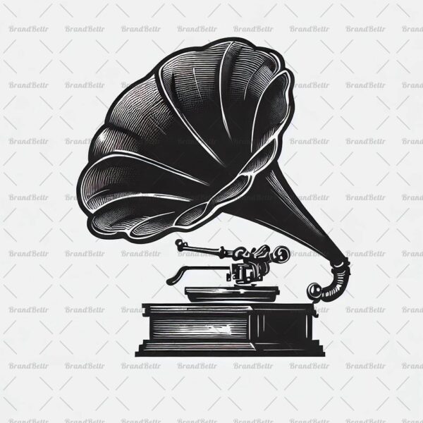 Antiker Grammophon
